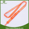 Polyester custom silk screen lanyard with usb